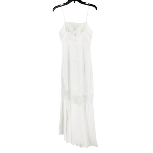 NWT SACHIN + BABI Dress Evening Gown Candace Lace Cream Ivory Hi Low 10 - Picture 5 of 12